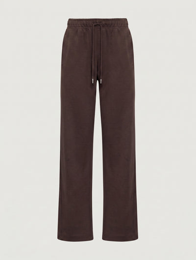 Straight Leg Sweatpant in Bitter Chocolate