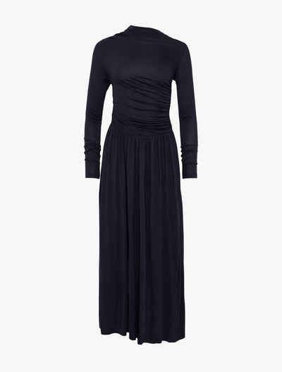 Romy Dress in Darkest Navy