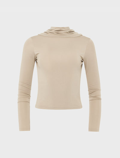 Anjea Reversible Top in Taupe