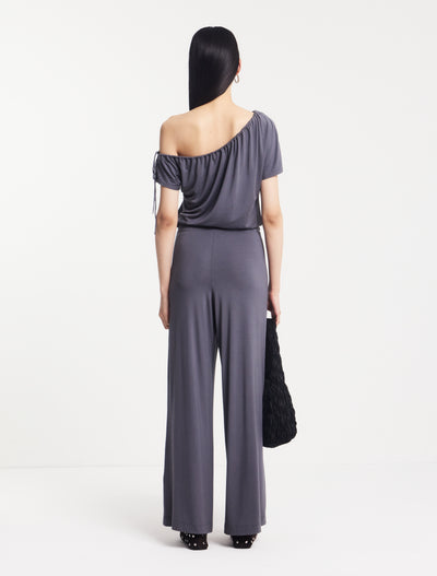 Marlowe Draw Cord Tee in Magnet