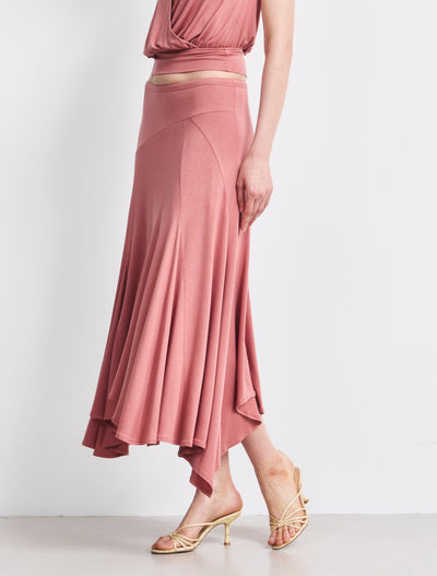 Elara Skirt In Melon