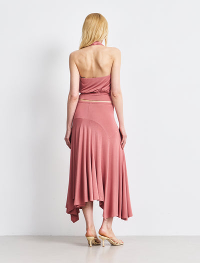 Elara Skirt In Melon