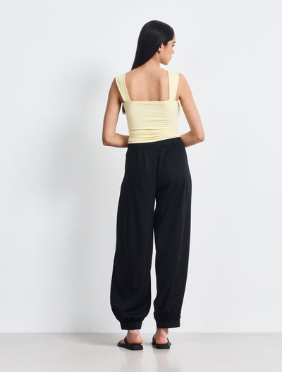 Lumi Smart Trouser In Black