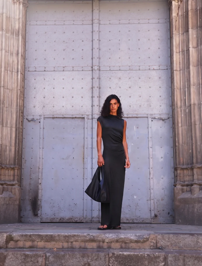 Ines Maxi Dress In Black