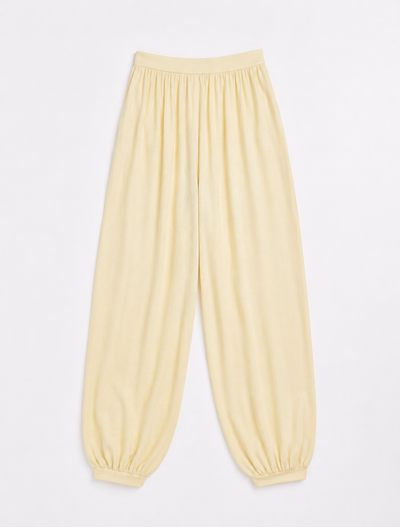 Ina Harem Trouser Jersey In Lemon
