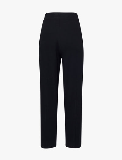 Flax Jersey Travel Pant in Black