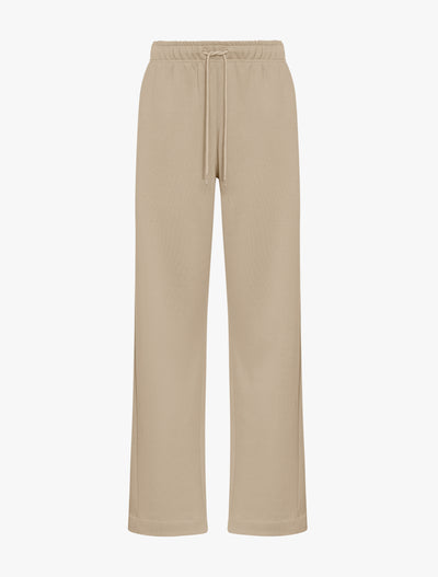 Straight Leg Sweatpant in Taupe