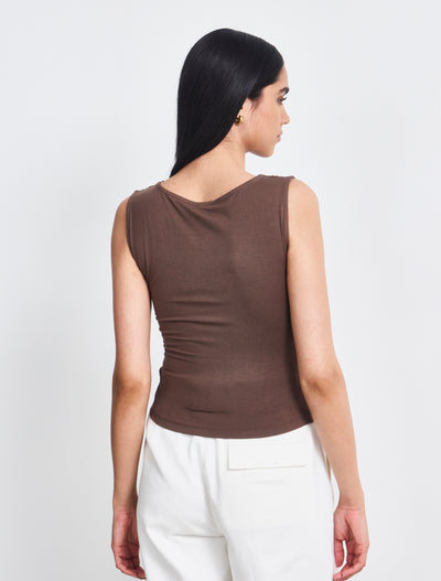 Soren Top In Mocha