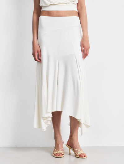 Elara Skirt In Chalk