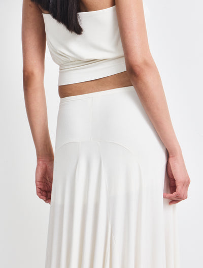 Elara Skirt In Chalk