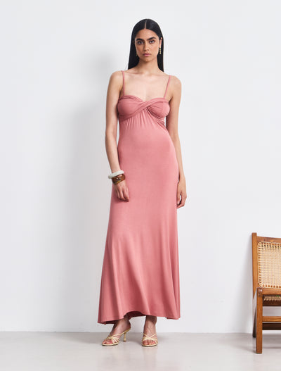 Kenzel Dress In Melon