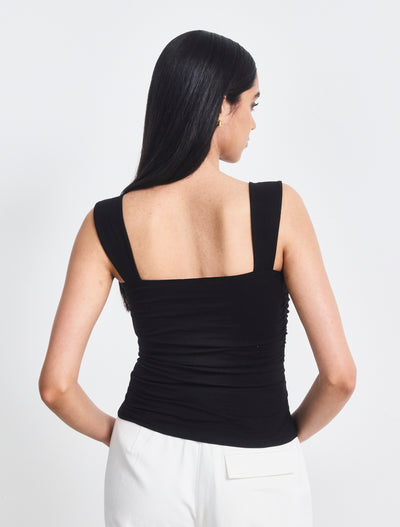Aki Cami Top In Black