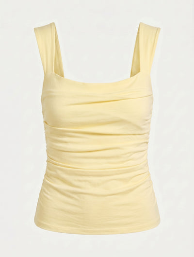 Aki Cami Top In Lemon